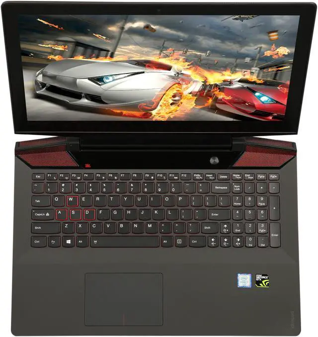 Alt view image 7 of 8 - Lenovo Y700-15ISK - 15.6" 4K / UHD NVIDIA GeForce GTX 960M - Intel Core i7-6700HQ - 16GB Memory - 256 GB SSD - Windows 10 Home 64-Bit - Gaming Laptop - (80KW0035US )