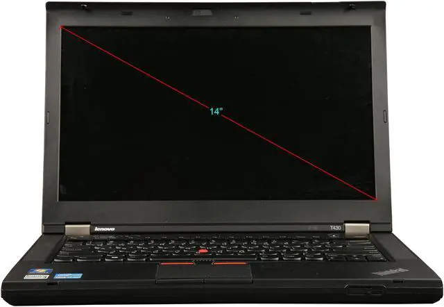 Alt view image 5 of 8 - Lenovo Grade B Laptop 4GB Memory 180 GB SSD 14.0" Windows 10 Pro 64-Bit T430