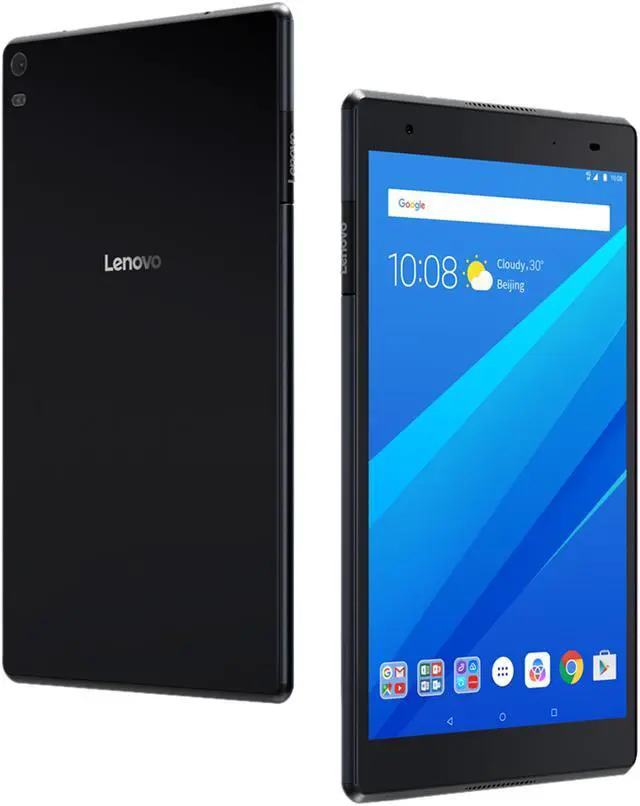 Alt view image 2 of 5 - Lenovo Tab 4 8 Plus ZA2H0000US Qualcomm MSM8953 Snapdragon 625 (2.0 GHz) 2 GB Memory 16 GB Flash Storage 8.0" 1920 x 1200 Tablet PC Android 7.1 (Nougat) Slate Black with LTE