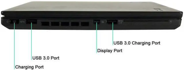 Alt view image 4 of 5 - Lenovo T450 Laptop Intel Core i5 5th Gen 5300U (2.30 GHz) 8 GB Memory 320 GB HDD 14.0" Windows 10 Pro 64-Bit B Grade