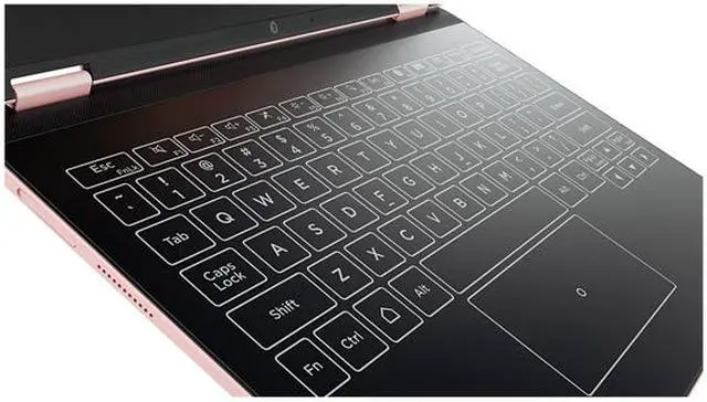 Alt view image 5 of 8 - Lenovo Yoga Intel Atom x5-Z8550 2GB Memory 32 GB eMMC SSD Intel HD Graphics 400 12.2" 10-point Multi-touch 1280 x 800 Convertible 2-in-1 Laptop Chrome OS A12 (ZA1Y0034US)