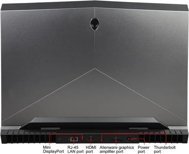 Alt view image 3 of 8 - Alienware 17 R4 AW17R4-7006SLV 17.3" Intel Core i7 7th Gen 7820HK (2.90 GHz) NVIDIA GeForce GTX 1070 16 GB Memory 256 GB PCIe SSD 1 TB HDD Windows 10 Home 64-Bit Gaming Laptop