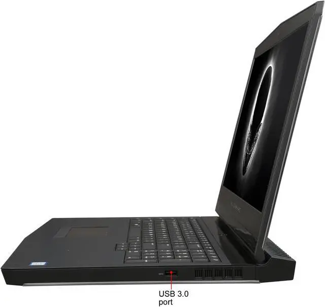 Alt view image 2 of 8 - Alienware 17 R4 AW17R4-7006SLV 17.3" Intel Core i7 7th Gen 7820HK (2.90 GHz) NVIDIA GeForce GTX 1070 16 GB Memory 256 GB PCIe SSD 1 TB HDD Windows 10 Home 64-Bit Gaming Laptop