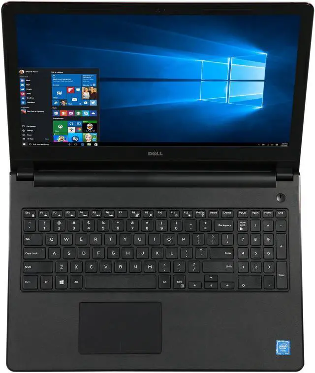 Alt view image 6 of 8 - DELL Laptop Inspiron Intel Celeron N3060 4GB Memory 500GB HDD Intel HD Graphics 400 15.6" Non-Touch Screen Windows 10 Home 64-Bit I3552-C137BLK