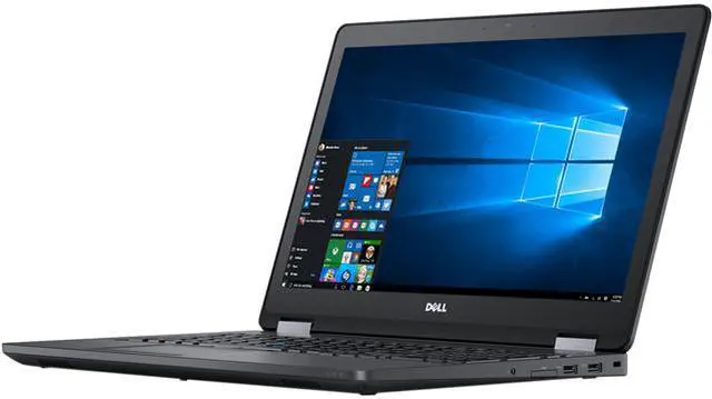 Main image of DELL Laptop Latitude Intel Core i7-6600U 16GB Memory 256 GB SSD 15.6" Non-Touch Screen Windows 10 Pro E5570
