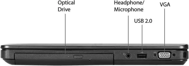 Alt view image 4 of 4 - DELL Latitude E5540 Laptop Intel Core i5 4th Gen 4300U (1.90 GHz) 8 GB Memory 180 GB SSD 15.6" Windows 10 Pro 64-Bit Grade B