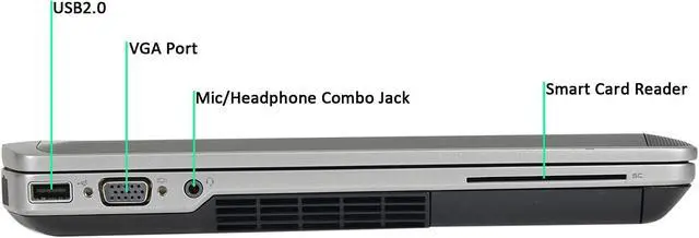 Alt view image 4 of 4 - DELL Grade A  Laptop Latitude E6430 Intel Core i5 3rd Gen 3210M (2.50 GHz) 8 GB Memory 500 GB HDD 14.0" Windows 10 Home 64-Bit