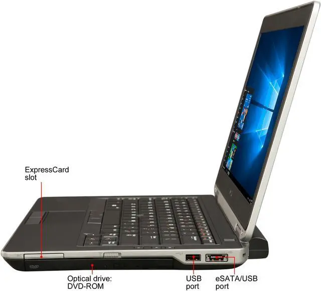 Alt view image 2 of 8 - DELL Laptop Latitude Intel Core i5-3320M 4GB Memory 320GB HDD 13.3" Windows 10 Pro 64-Bit E6330