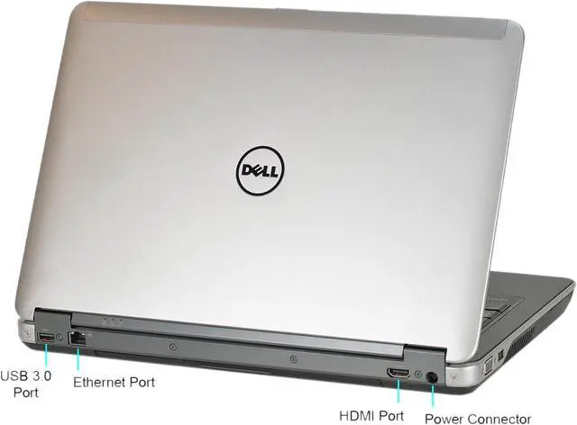 Alt view image 4 of 4 - DELL Latitude E6440 Laptop Intel Core i5 4th Gen 4300M (2.60 GHz) 8 GB Memory 500 GB HDD 14.0" Windows 10 Pro 64-bit Grade A