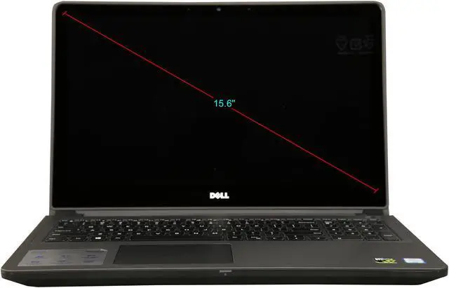 Alt view image 6 of 8 - DELL Inspiron - 15.6" 4K / UHD NVIDIA GeForce GTX 960M - Intel Core i7-6700HQ - 16GB Memory - 128 GB SSD - Windows 10 Home 64-Bit - Gaming Laptop - (15 7559 )