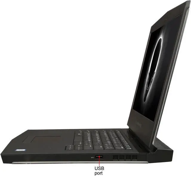 Alt view image 2 of 8 - Alienware 15 R3 15.6" Intel Core i7 6th Gen 6700HQ (2.60 GHz) NVIDIA GeForce GTX 1060 16 GB Memory 256 GB SSD 1 TB HDD Windows 10 Home 64-Bit Gaming Laptop