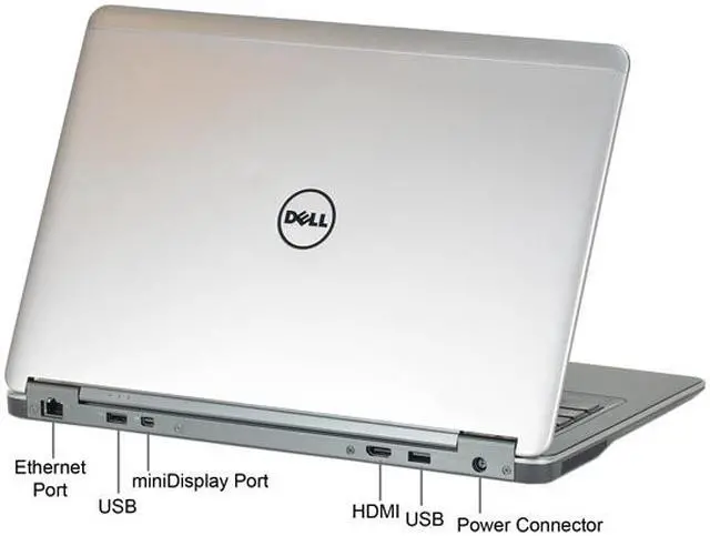 Alt view image 3 of 5 - DELL Latitude E7440 Laptop Intel Core i5 4th Gen 4300U (1.90 GHz) 8 GB Memory 256 GB SSD 14.0" Windows 10 Pro 64-bit Grade A