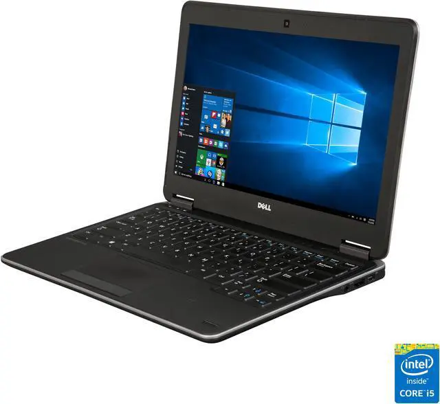 Main image of DELL Grade B Laptop E7240 Intel Core i5 4th Gen 4300U (1.90 GHz) 8 GB Memory 128 GB SSD 12.5" Windows 10 Home 64-Bit (Grade B)