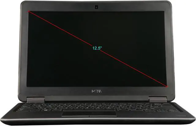 Alt view image 5 of 8 - DELL Grade B Laptop E7240 Intel Core i5 4th Gen 4300U (1.90 GHz) 8 GB Memory 128 GB SSD 12.5" Windows 10 Home 64-Bit (Grade B)