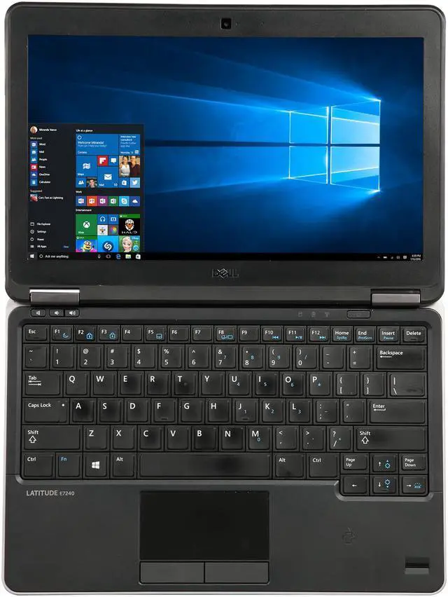 Alt view image 6 of 8 - DELL Grade B Laptop E7240 Intel Core i5 4th Gen 4300U (1.90 GHz) 8 GB Memory 128 GB SSD 12.5" Windows 10 Home 64-Bit (Grade B)