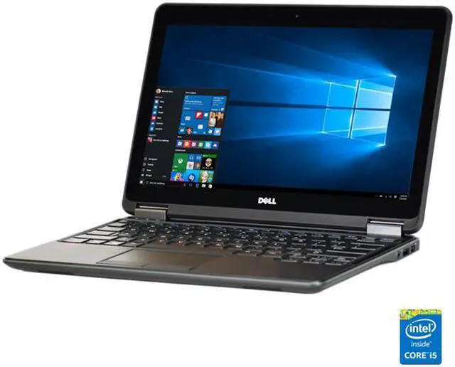 Main image of DELL B Grade Laptop Intel Core i5-4200U 8GB Memory 128 GB SSD 12.5" Windows 10 Pro 64-Bit E7240