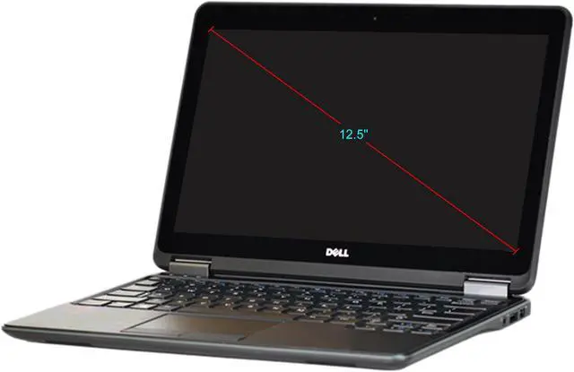 Alt view image 2 of 4 - DELL B Grade Laptop Intel Core i5-4200U 8GB Memory 128 GB SSD 12.5" Windows 10 Pro 64-Bit E7240