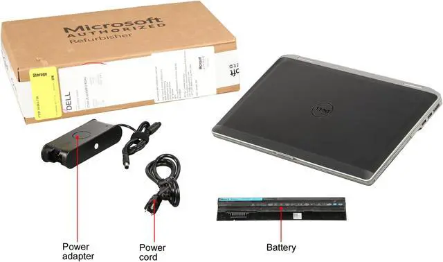 Alt view image 8 of 8 - DELL B Grade Laptop Intel Core i5-3210M 4GB Memory 250GB HDD Intel HD Graphics 14.0" Non-Touch Screen Windows 10 Home 64-Bit E6430
