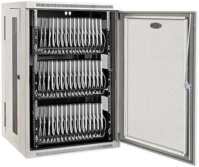 Alt view image 2 of 4 - Tripp Lite CS48USBW 48-Device USB Charging Station Cabinet with Sync for iPad and Android Tablets