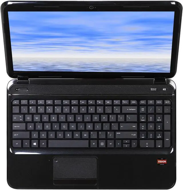 Alt view image 6 of 8 - Black HEAVY METAL Notebook  for HARDCORE HeadBangers with AMD A6-4400M 2.7GHz 15.6" Screen No Operating System (VDD-006)