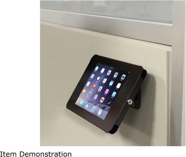 Alt view image 6 of 7 - StarTech.com SECTBLTPOS Secure Tablet Stand - Desk or Wall-Mountable - Lockable Tablet Mount - 9.7" Tablets - Steel Construction - POS Tablet Stand