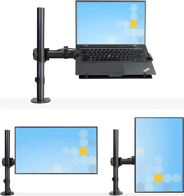 Alt view image 5 of 5 - StarTech.com Laptop Desk Mount A-LAPTOP-DESK-MOUNT