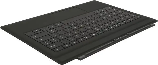 Alt view image 3 of 5 - Microsoft Black Type Cover for Surface Pro 3 Model RF2-00001