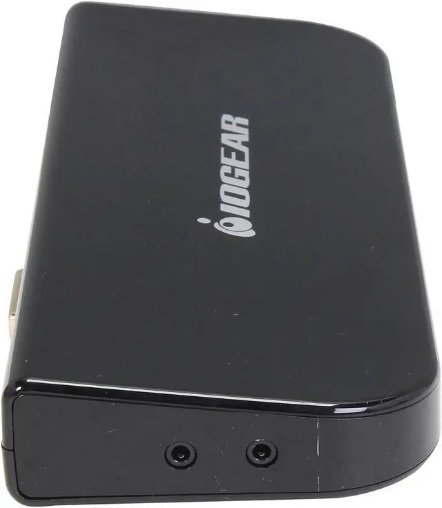 Alt view image 4 of 5 - IOGEAR Black GUD300 USB 3.0 Universal Docking Station