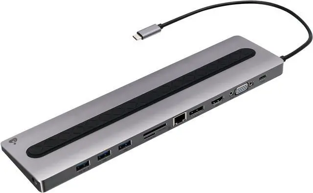 Main image of IOGEAR Docking Station Dock Pro 100 USB-C 4K Ultra-Slim Station - GUD3C02B