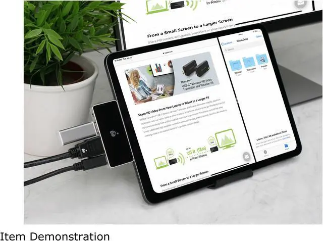 Alt view image 4 of 5 - IOGEAR GUD3C460 Travel Pro USB-C Mini Dock