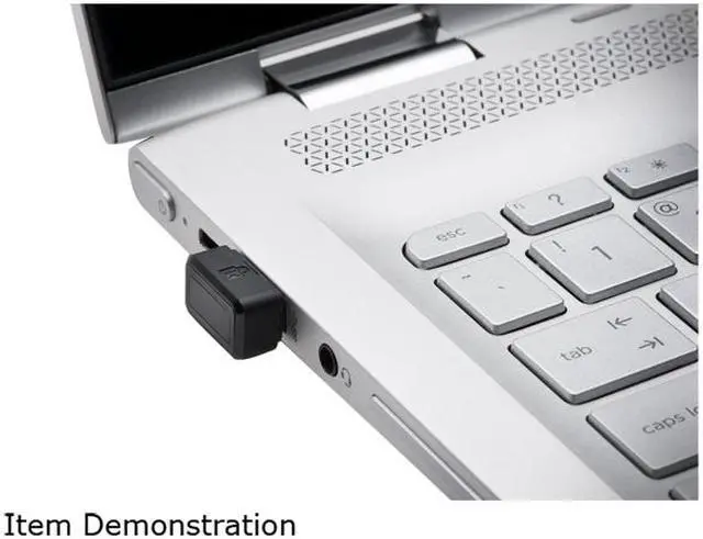 Alt view image 3 of 4 - Kensington VeriMark Fingerprint Key USB Dongle, Reader FIDO U2F for Universal 2nd Factor Authentication & Windows Hello (K67977WW)