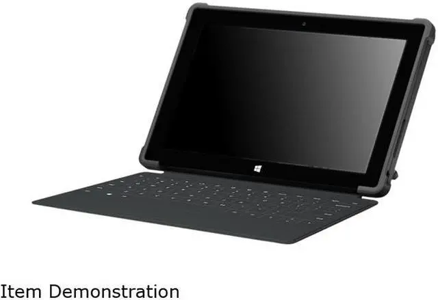 Alt view image 3 of 8 - URBAN ARMOR GEAR Case for Microsoft Surface Pro and Surface Pro 2, Black