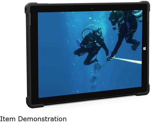 Alt view image 5 of 7 - UAG Microsoft Surface Pro 3 Feather-Light Rugged [BLACK] Aluminum Stand Military Drop Tested Case