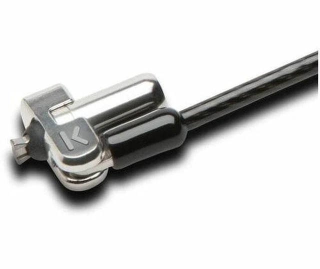 Alt view image 2 of 3 - Kensington N17 Keyed Dual Head Laptop Lock for Dell Devices - TAA - 6 ft Cable - Patented T-bar/Key Lock - Carbon Steel, Plastic - K67995TAA