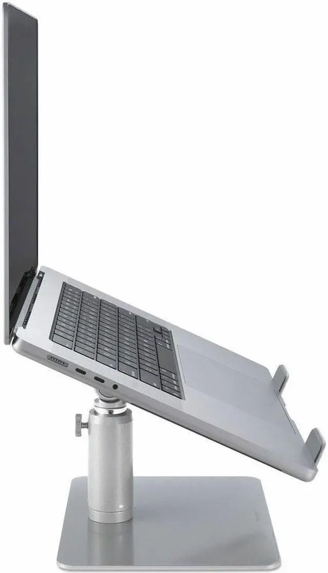 Alt view image 3 of 13 - Kensington Universal Tabletop Laptop Riser Up to 16" Screen Support - 17.60 lb Load Capacity - Tabletop - Steel, Aluminum, Silicone - Silver 11"x9"x8.3"