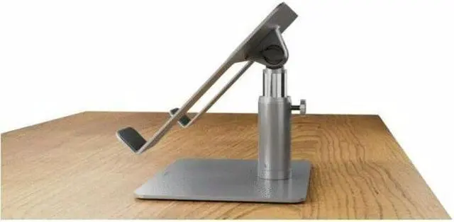 Alt view image 10 of 13 - Kensington Universal Tabletop Laptop Riser Up to 16" Screen Support - 17.60 lb Load Capacity - Tabletop - Steel, Aluminum, Silicone - Silver 11"x9"x8.3"