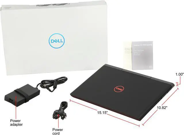 Alt view image 9 of 8 - DELL Inspiron 15 7567 - 15.6" GeForce GTX 1050 Ti - Intel Core i7-7700HQ  - 16GB Memory - 128 GB SSD - Windows 10 Home 64-Bit - Gaming Laptop - (i7567-7277BLK-PUS )