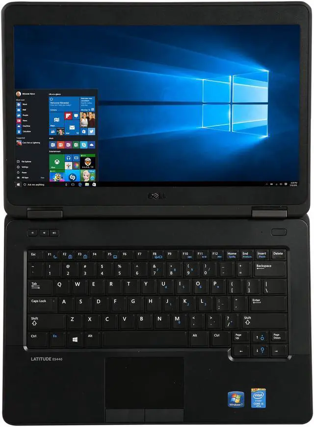 Alt view image 6 of 8 - DELL B Grade Laptop Intel Core i5-4300U 8GB Memory 320GB HDD 14.0" Non-Touch Screen Windows 10 Pro 64-Bit E5440