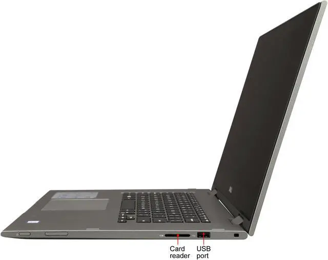 Alt view image 2 of 8 - DELL Inspiron 15-5579 Intel Core i7-8550U 8GB Memory 256 GB SSD Intel UHD Graphics 620 15.6" Touch Screen 1920 x 1080 Convertible 2-in-1 Laptop 15-5579-I7-RF