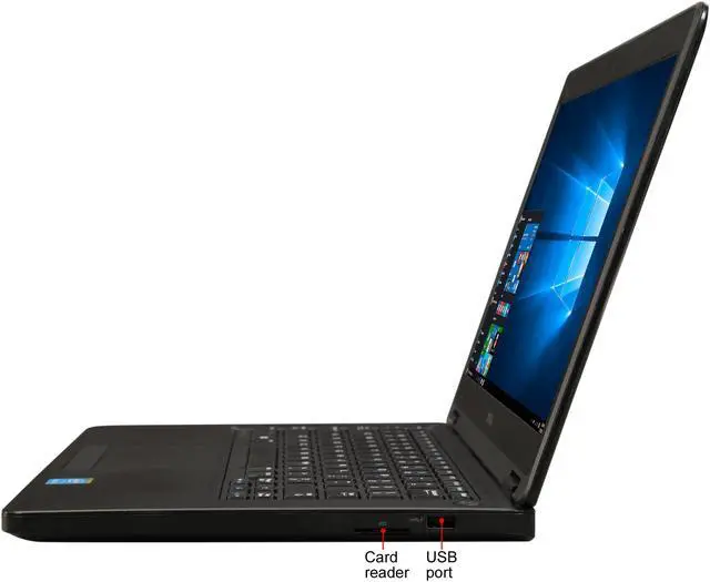 Alt view image 2 of 8 - DELL 14.0" Intel Core i5-5200U 8GB Memory 128GB SSD Windows 10 Pro 64-bit E5450