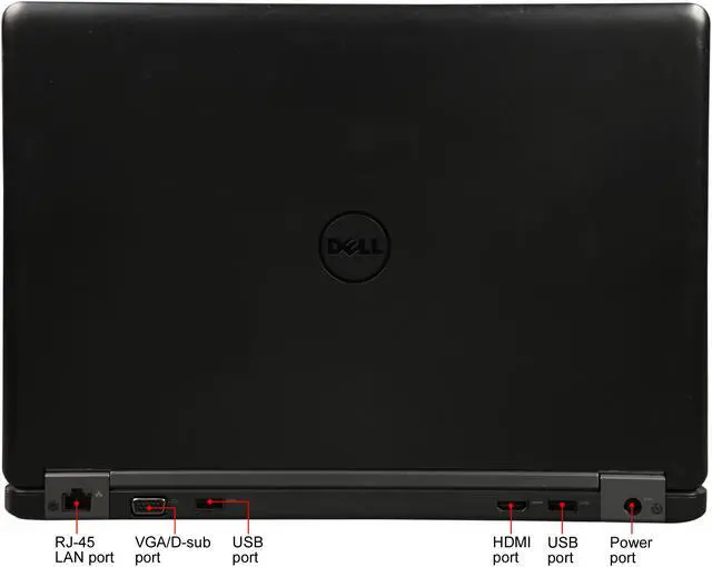 Alt view image 3 of 8 - DELL 14.0" Intel Core i5-5200U 8GB Memory 128GB SSD Windows 10 Pro 64-bit E5450