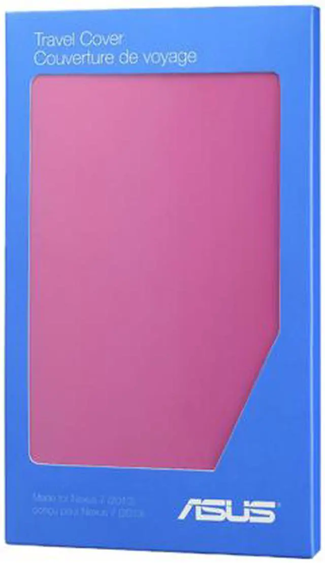 Alt view image 7 of 12 - ASUS Pink New Nexus 7 FHD Official Travel Cover Model 90-XB3TOKSL001P0-