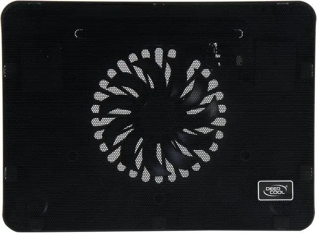 Alt view image 2 of 6 - DEEPCOOL WIND PAL MINI Laptop Cooling Pad 15.6" Slim Design 140mm Silent Fan Blue LED