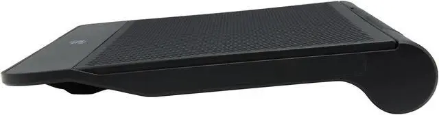 Alt view image 4 of 6 - DEEPCOOL N6000 Laptop Cooling Pad 17" Metal Mesh Panel 200mm Fan with Blue LED