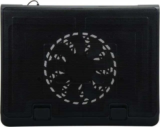 Alt view image 2 of 6 - DEEPCOOL N180 FS Laptop Cooling Pad 17" Metal Mesh Panel 180mm Fan
