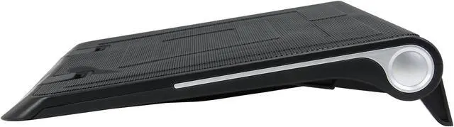 Alt view image 4 of 6 - DEEPCOOL N180 FS Laptop Cooling Pad 17" Metal Mesh Panel 180mm Fan