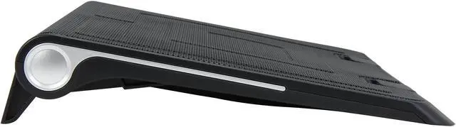 Alt view image 5 of 6 - DEEPCOOL N180 FS Laptop Cooling Pad 17" Metal Mesh Panel 180mm Fan
