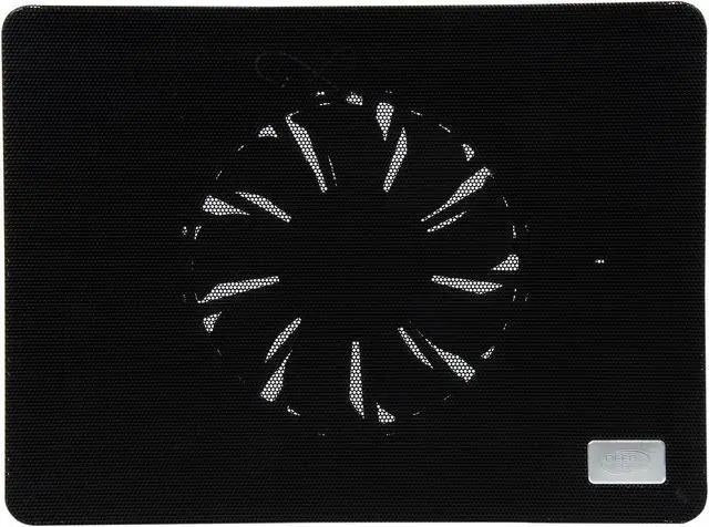 Alt view image 2 of 6 - DEEPCOOL N1 Laptop Cooling Pad 15.6" Fully Covered Metal Mesh Portable & slim design 180mm Fan