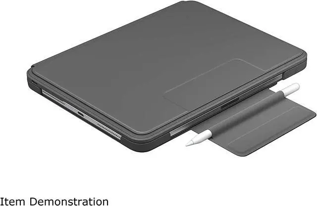 Alt view image 5 of 7 - Logitech iPad Keyboard Case SLIM FOLIO PRO for iPad Pro 11-inch 1st Gen (2018), 2nd Gen (2020) - (920-009682)