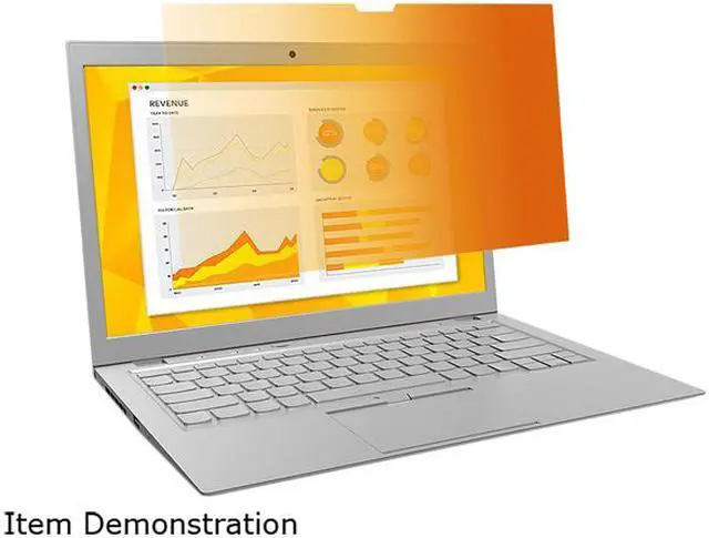 Main image of 3M Gold Privacy Filter for 17" Laptop with COMPLY Attachment System GF170W1B
